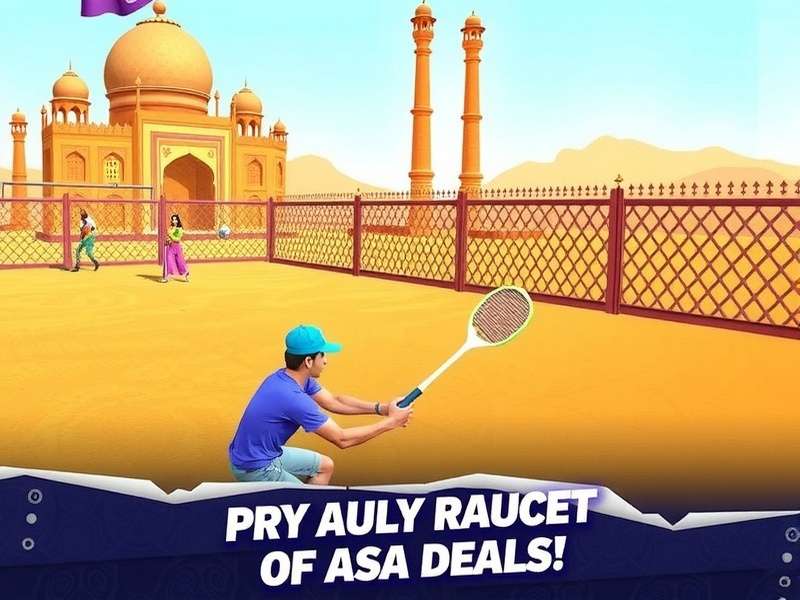Rajput Rally Racket Gameplay Screenshot